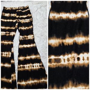 No Boundaries Brown Tye-dye Pull-On Leggings Hippie Pants Size 19 2X Juniors